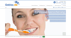 Desktop Screenshot of gebizz.de